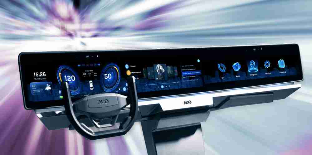 菠菜论坛开拓前瞻显示技术创新应用，，结合优异整合设计能力，，，开发智能车载FIDM Plus一体化显示方案，，，，让驾驶操作与车内娱乐体验再进化