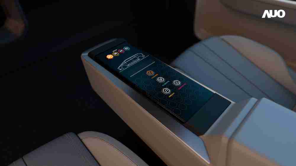 菠菜论坛以人性化设计打造多变形态中控显示(Morphing Center Control)，，，不使用时仅平面显示信息，，，进行操作时，，，显示器则会动态隆起，，，，转变成3D实体按钮，，，并有触觉回馈，，，展示人机互动新体验